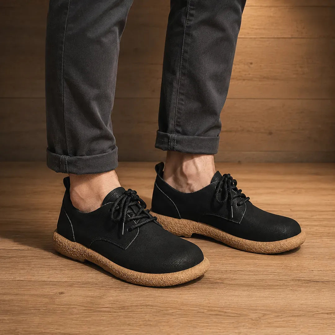 Casual Lace-Up Derby Shoes