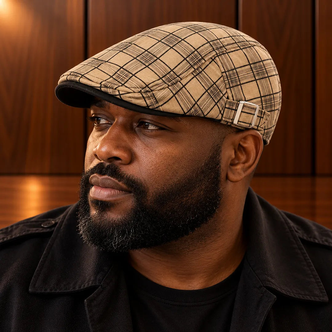 Classic Fit Flat Cap