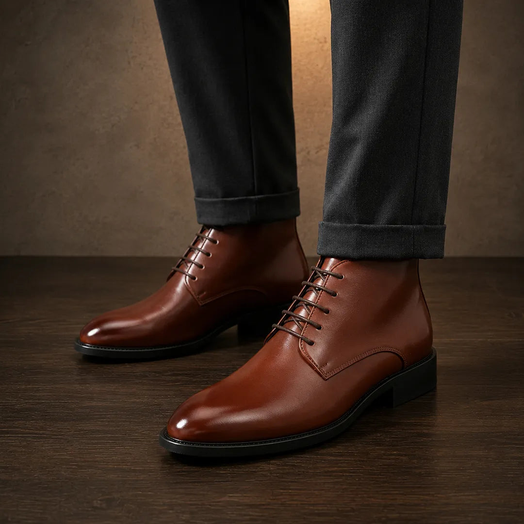 Classic Lace-Up Boots