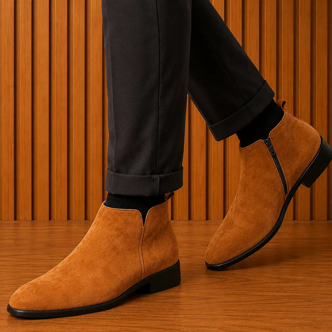 Classic Zip Ankle Boots