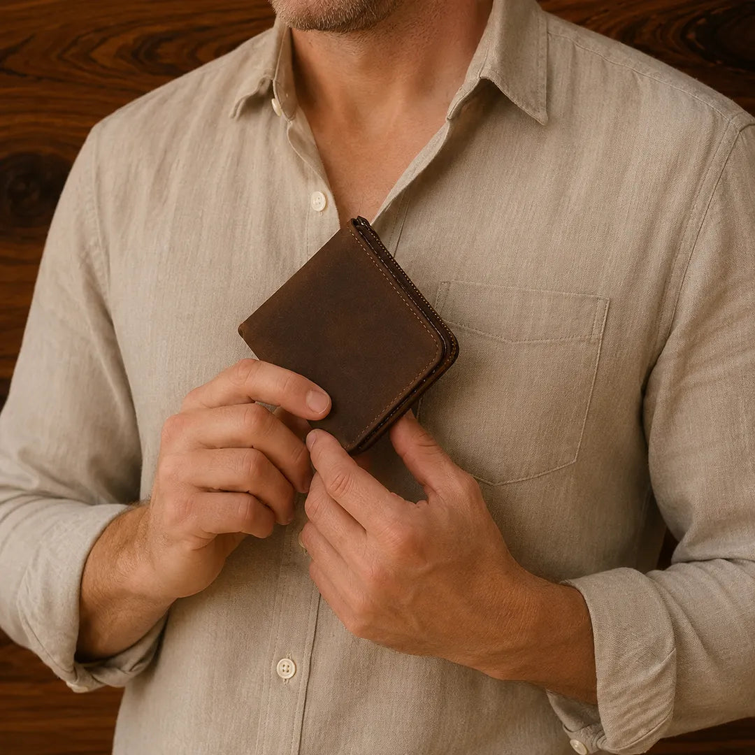 Compact Zip Wallet