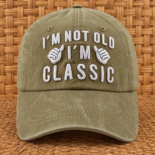 Embroidered Graphic Cap