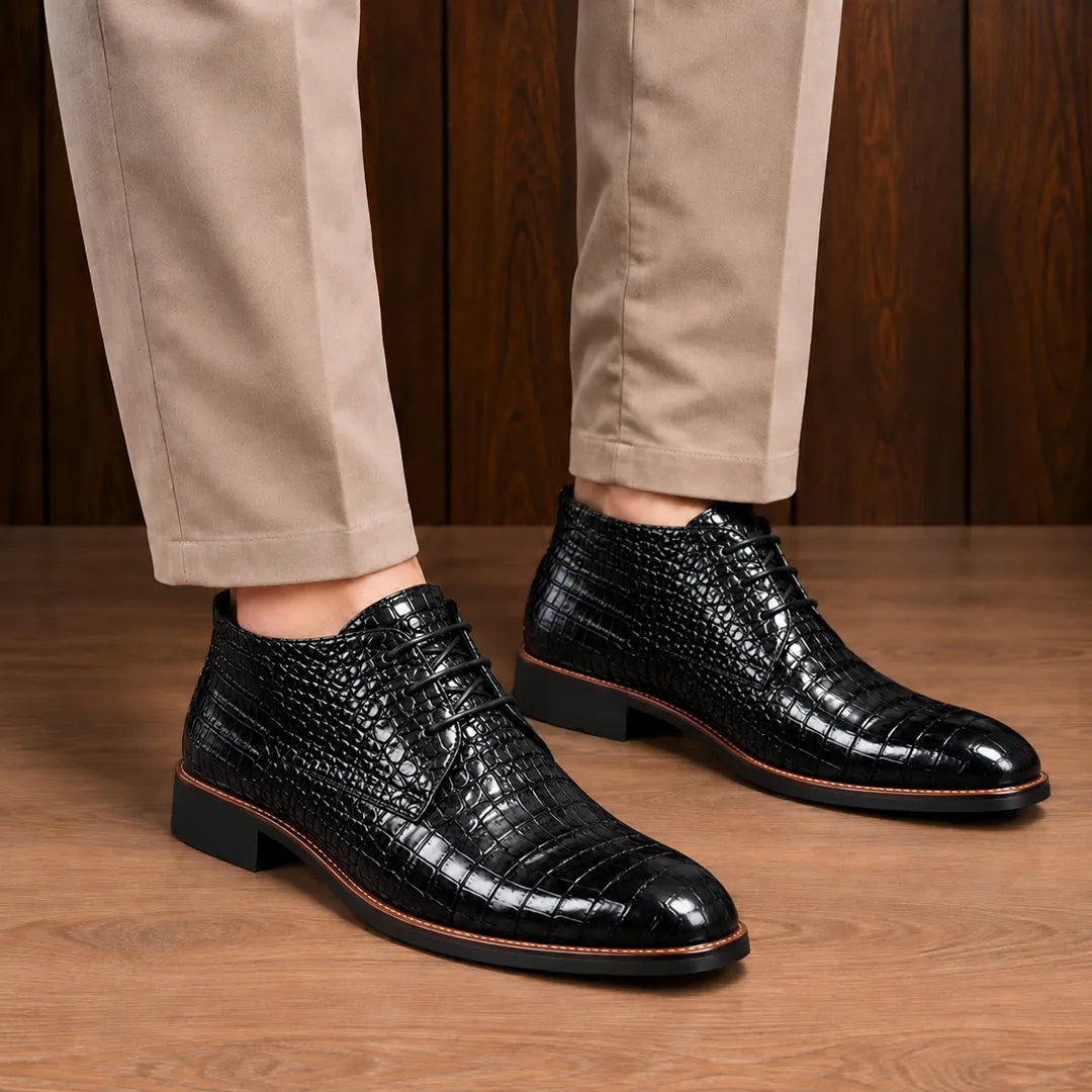Textured Lace Oxfords