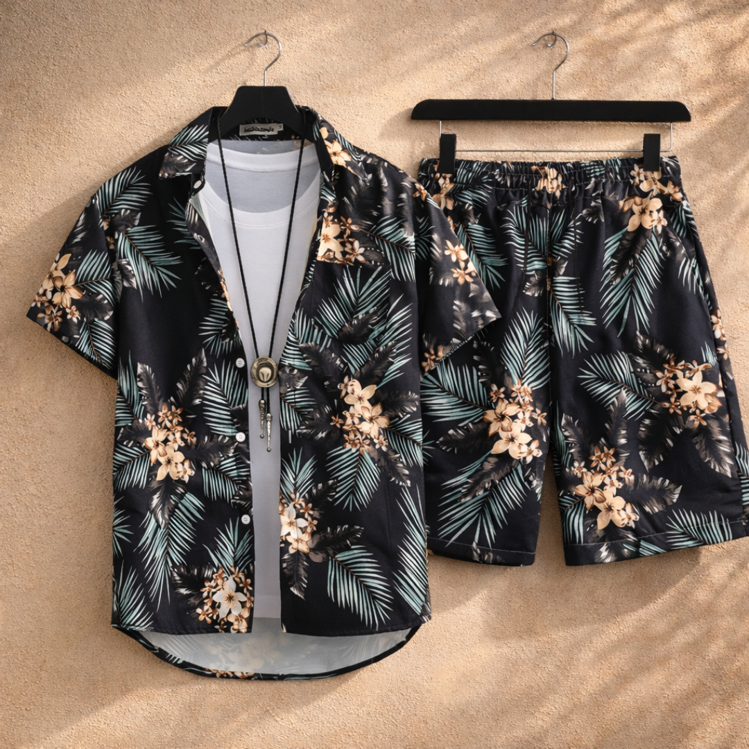 Tropical Floral Matching Set
