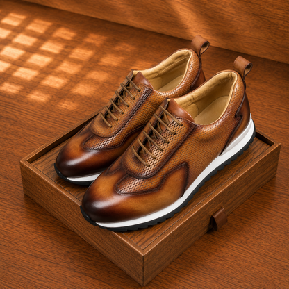 Modern Leather Sneakers