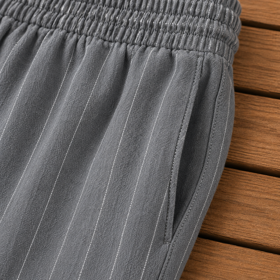 Classic Striped Shorts