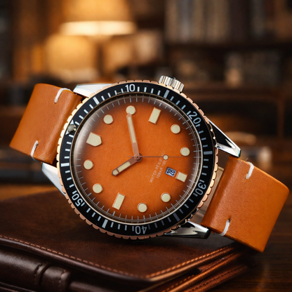 Executive Leather Watch