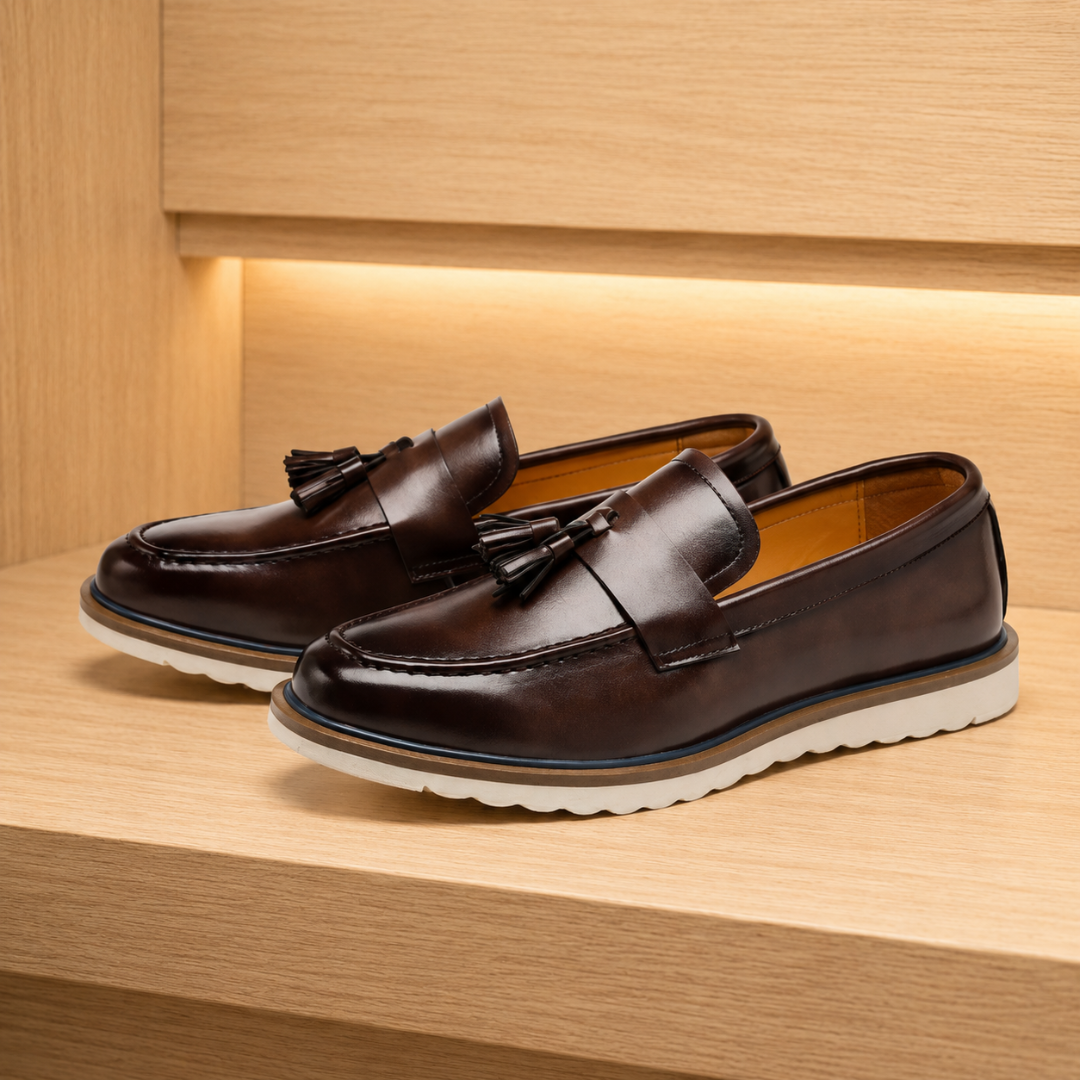 Vintage Tassel Loafers