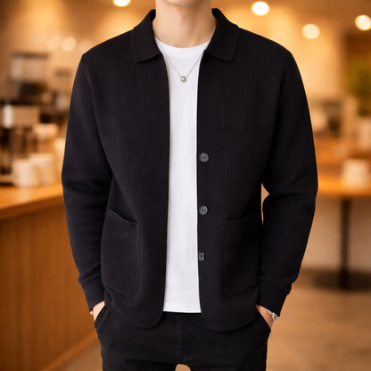 Ribbed Knit Cardigan