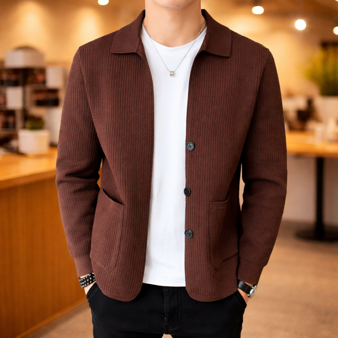 Ribbed Knit Cardigan