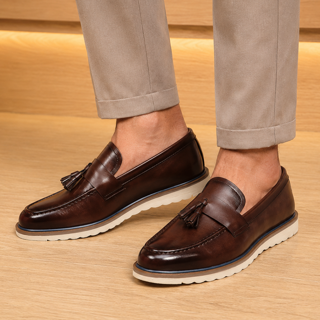 Vintage Tassel Loafers