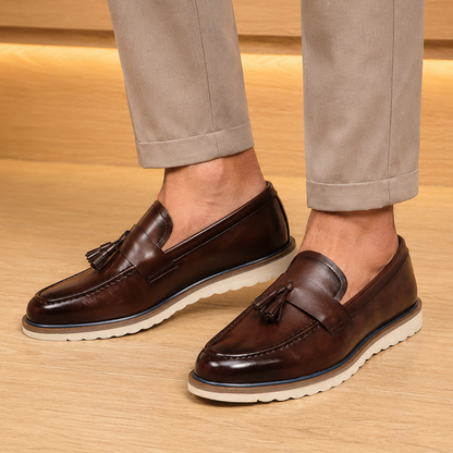 Vintage Tassel Loafers