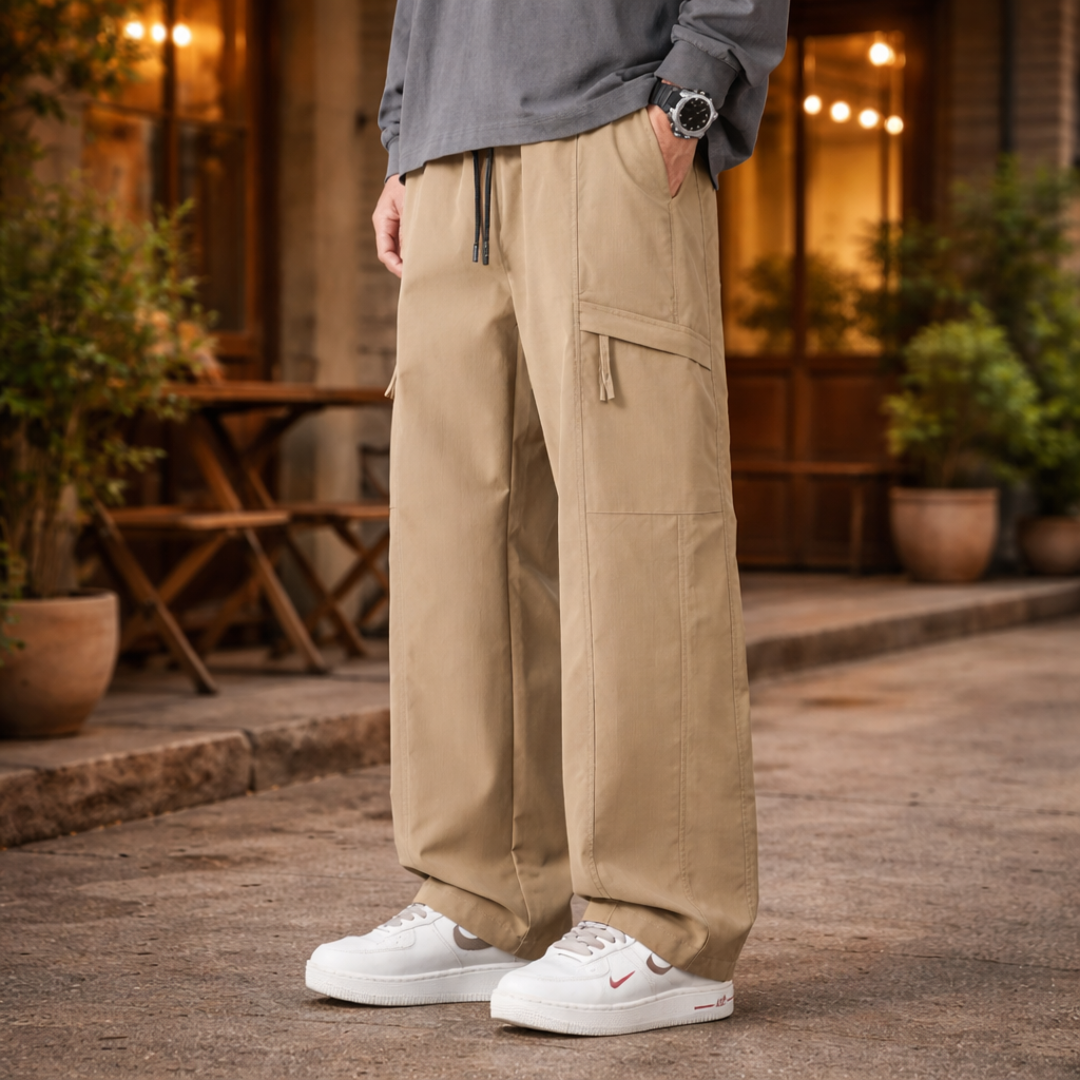 Straight Casual Pants