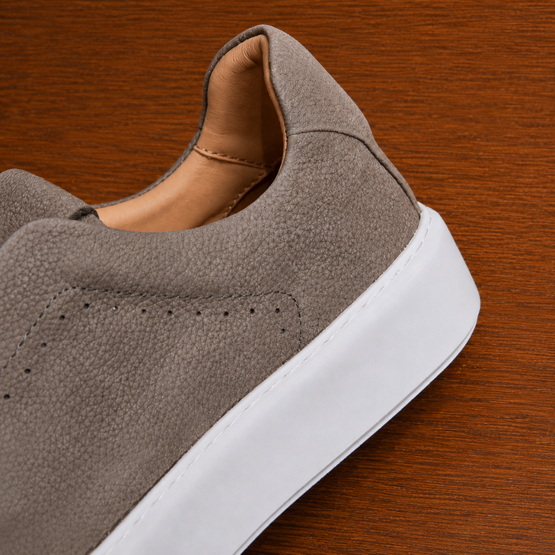Retro Leather Casual Sneakers