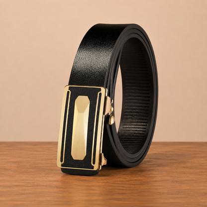 Automatic Buckle Leather Belt