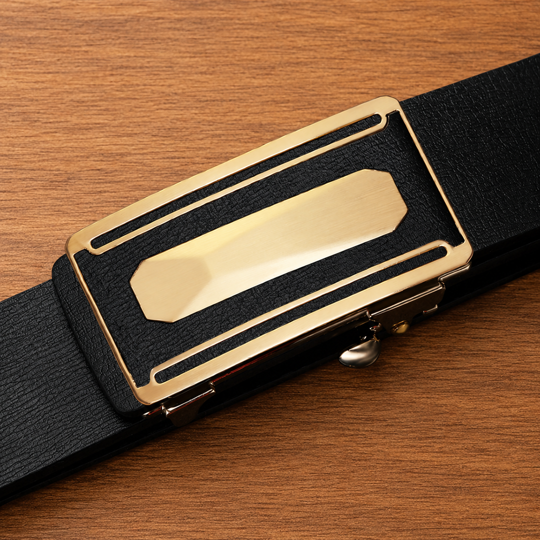 Automatic Buckle Leather Belt