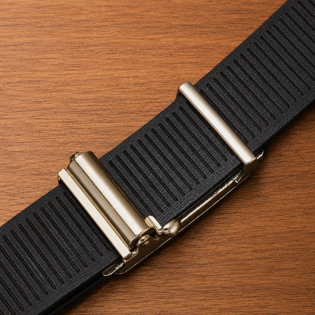 Automatic Buckle Leather Belt