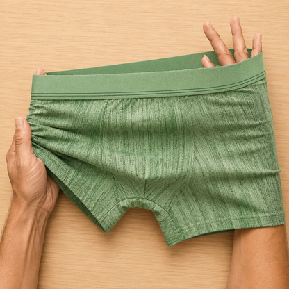 Stretch Cotton Boxer Briefs