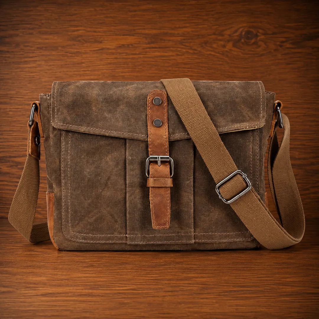 Canvas Messenger Bag