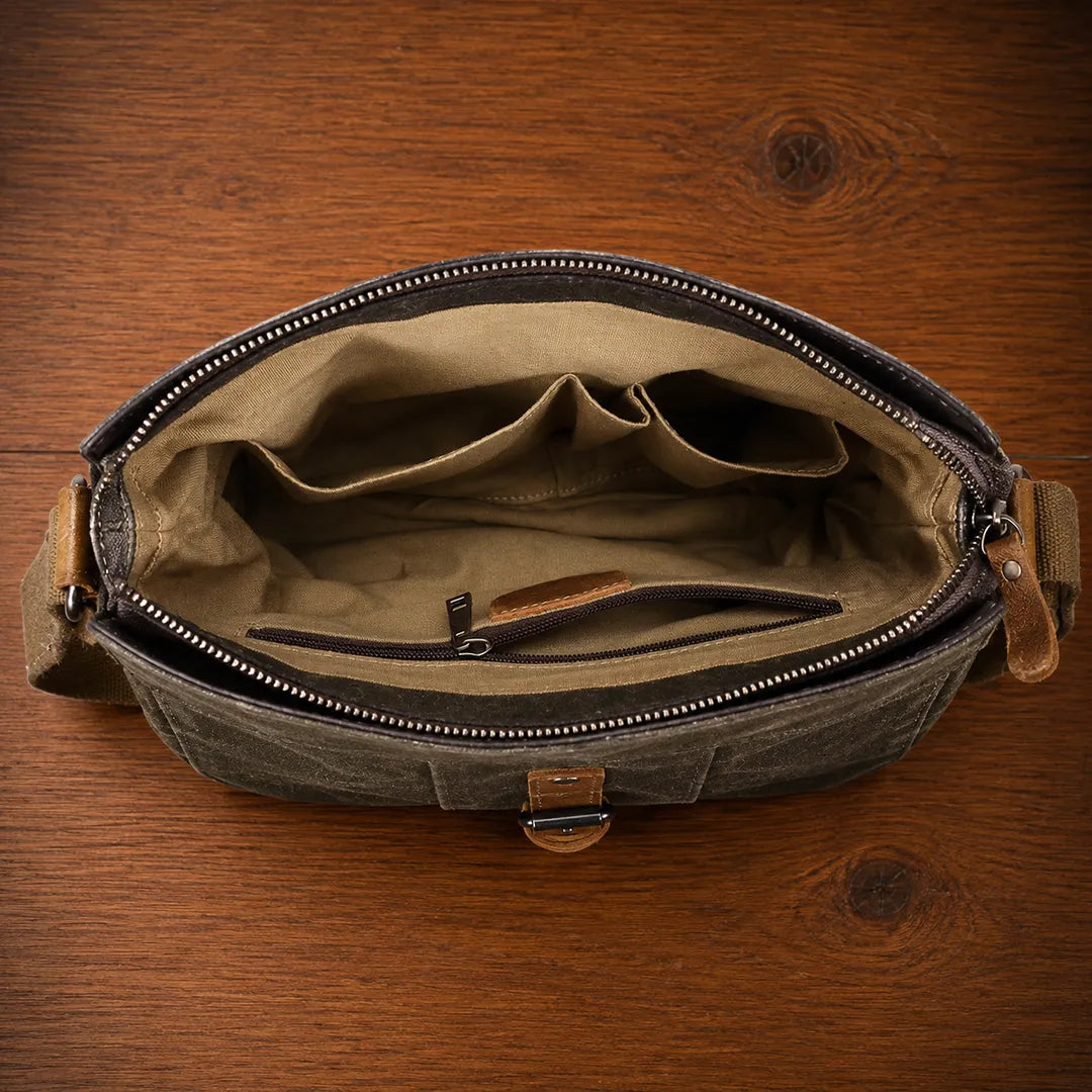 Canvas Messenger Bag