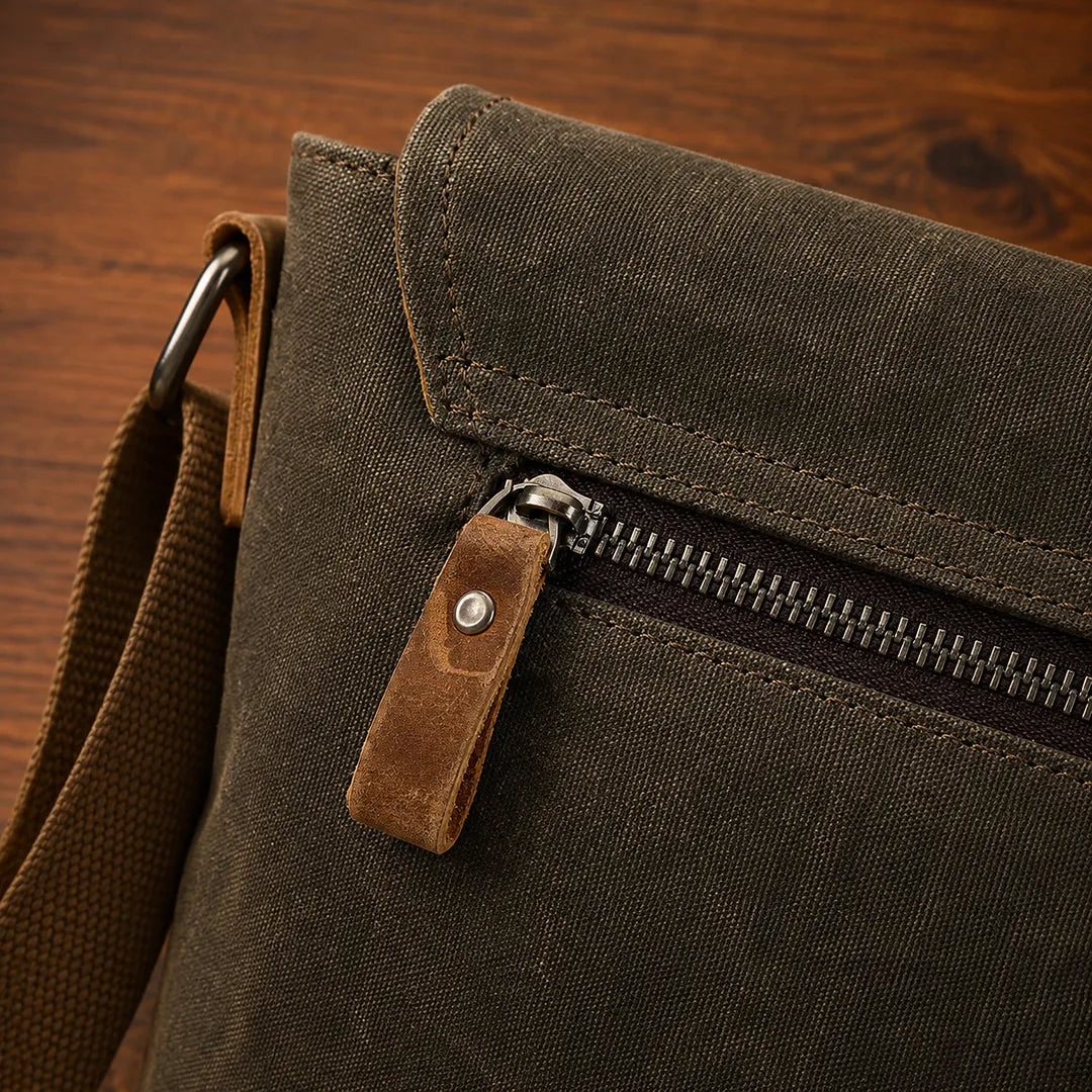 Canvas Messenger Bag