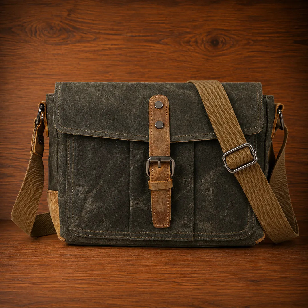 Canvas Messenger Bag