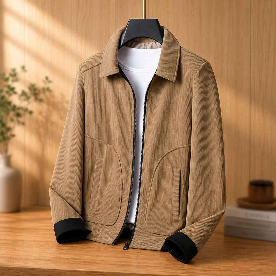 Comfortable Casual Zip Jacket