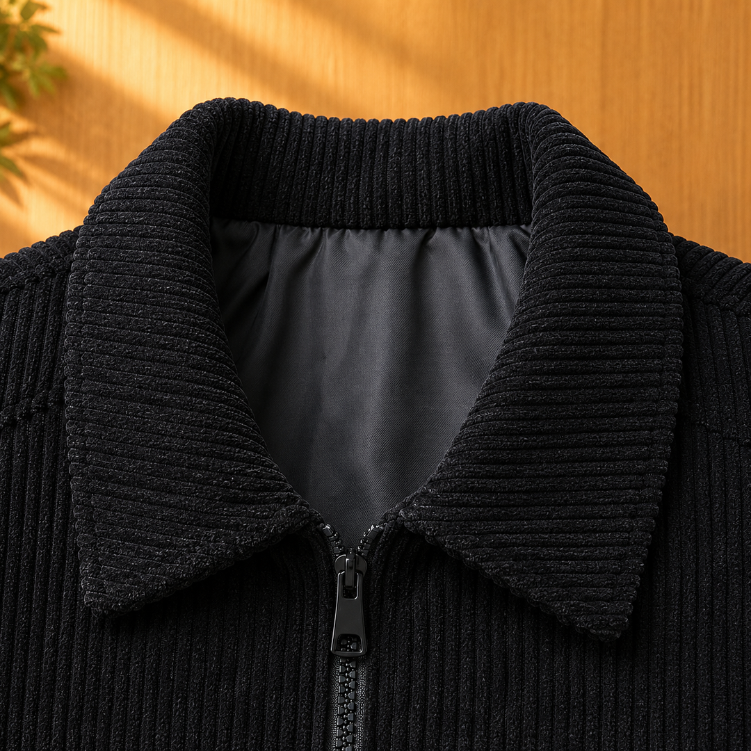 Comfortable Casual Zip Jacket