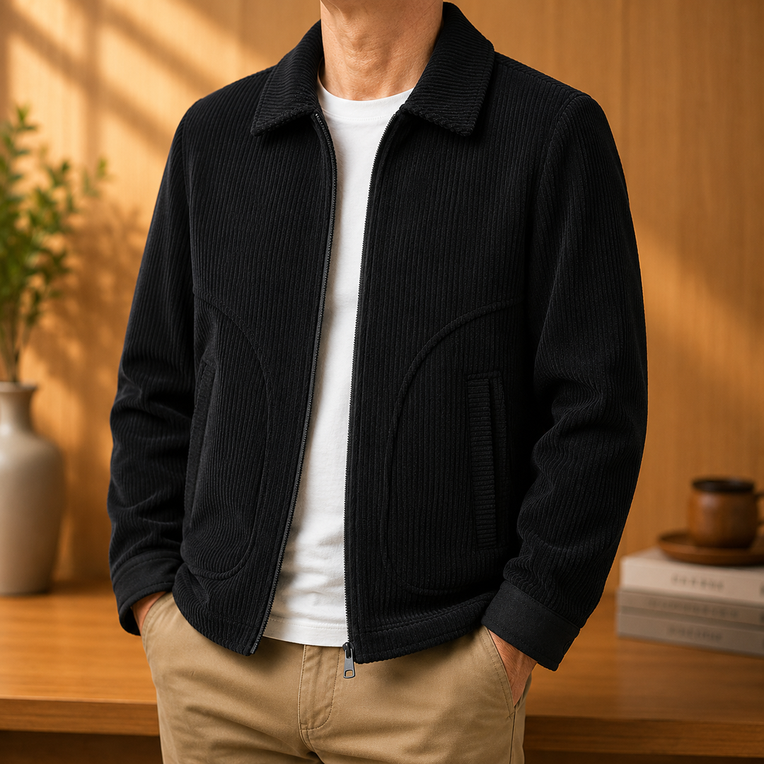 Comfortable Casual Zip Jacket