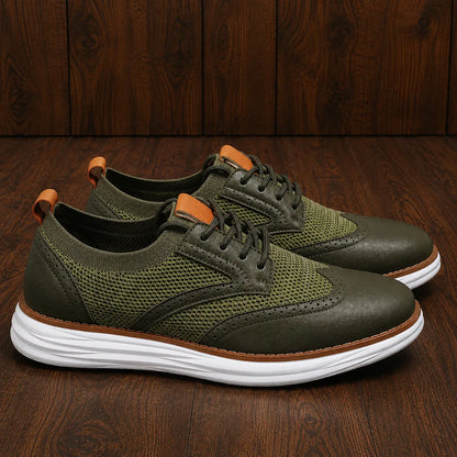 Casual Cap-Toe Sneakers