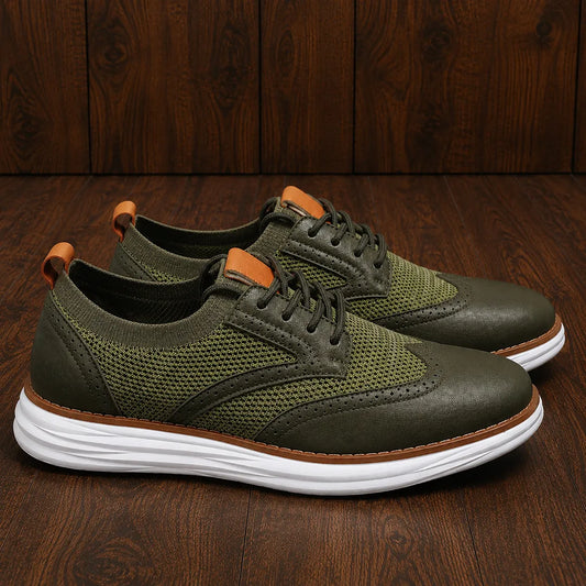 Casual Cap-Toe Sneakers