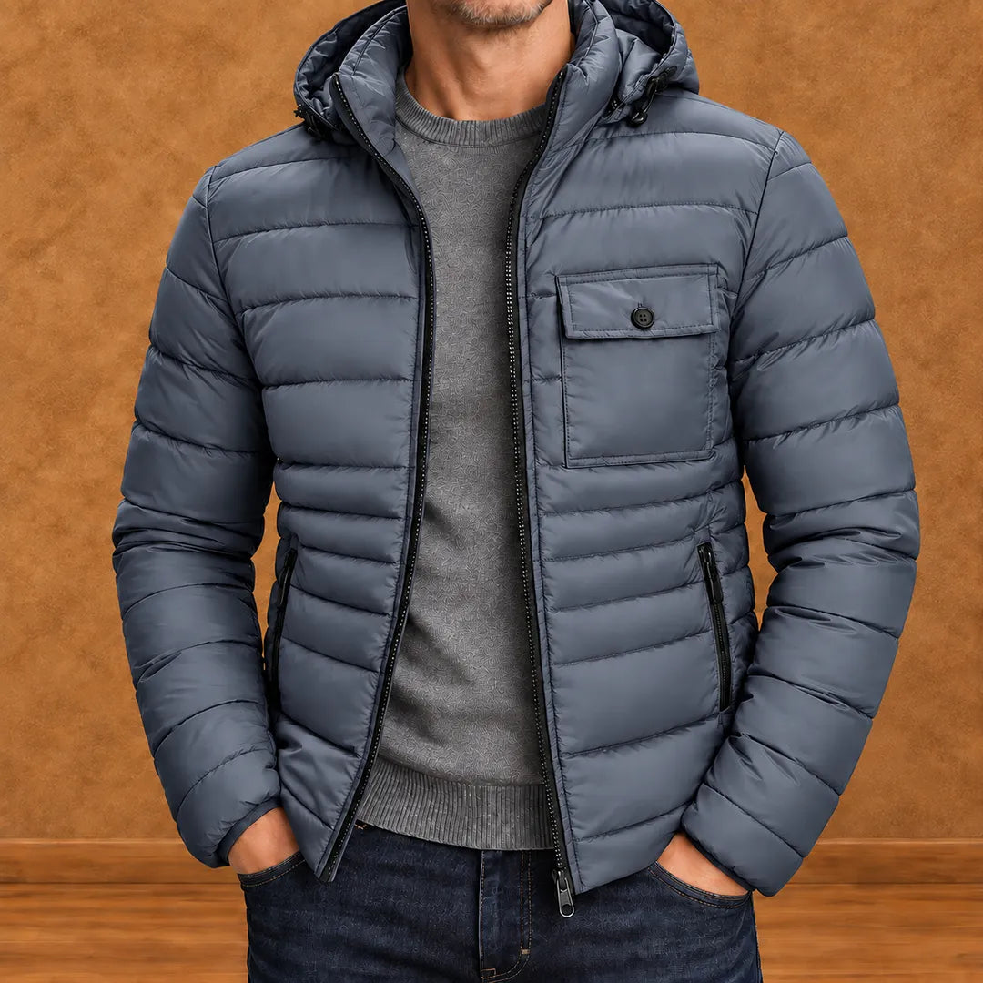 Casual Hooded Puffer Jacket