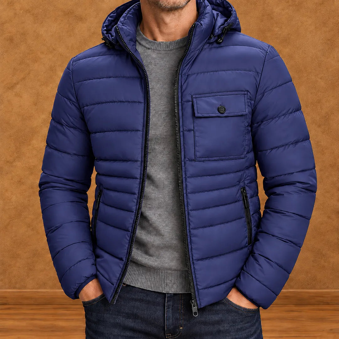 Casual Hooded Puffer Jacket
