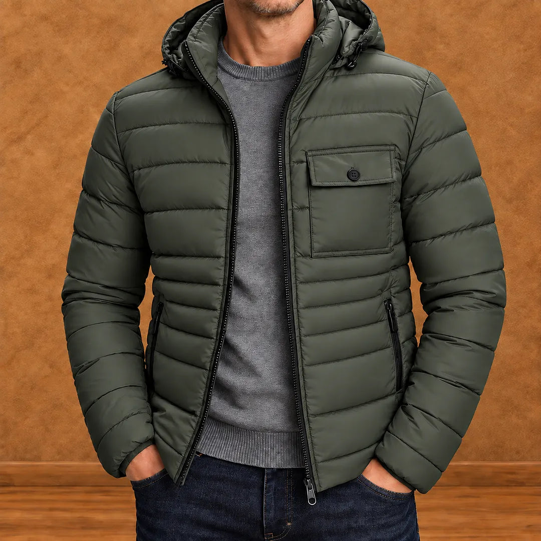 Casual Hooded Puffer Jacket