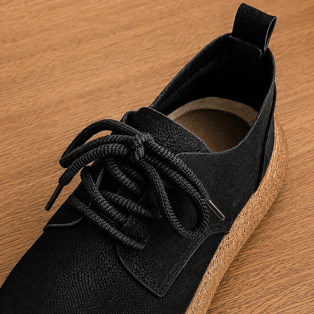 Casual Lace-Up Derby Shoes