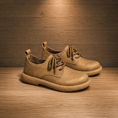 Casual Lace-Up Derby Shoes