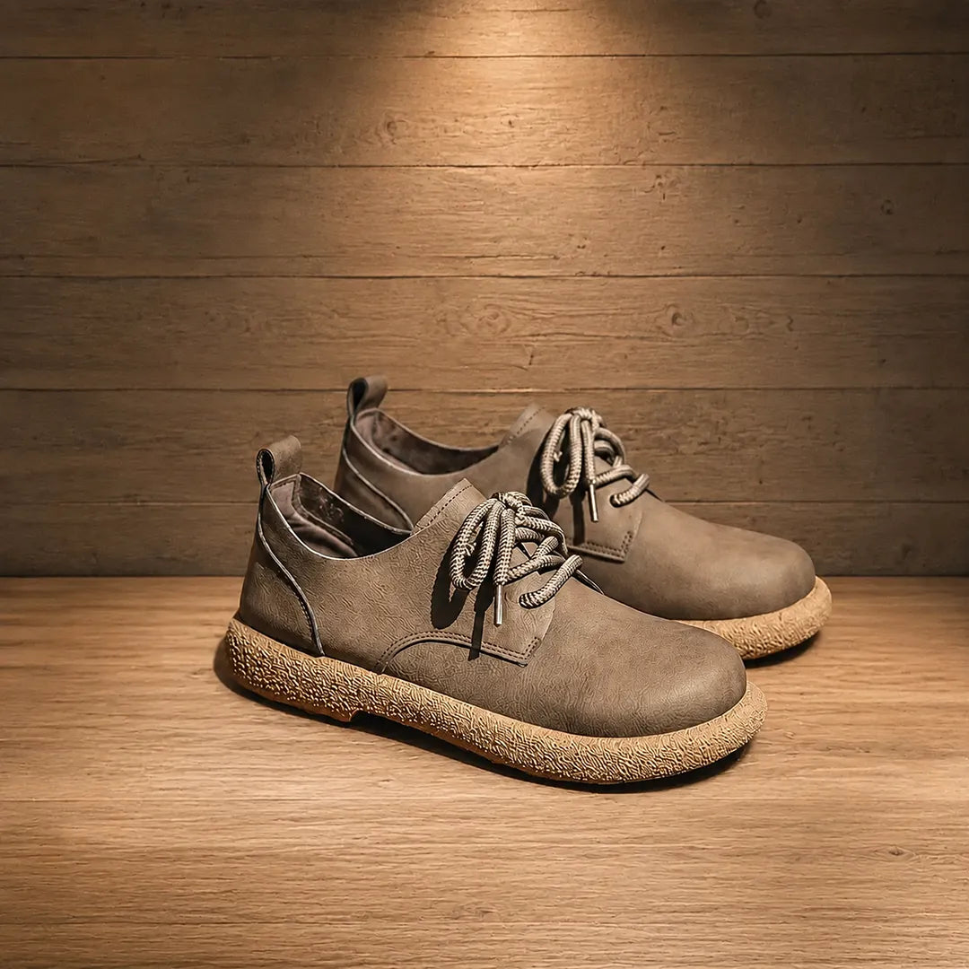 Casual Lace-Up Derby Shoes