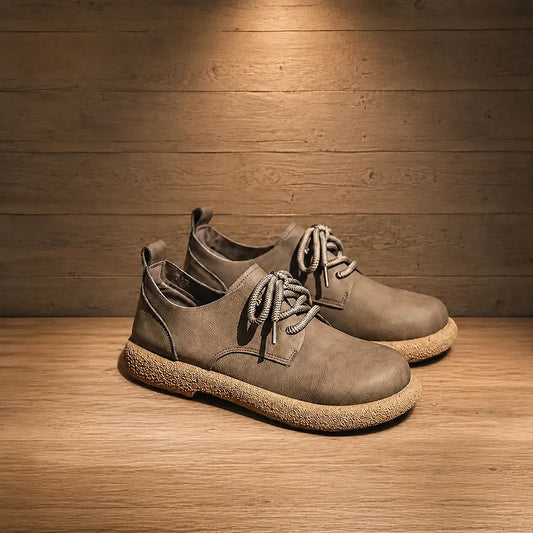 Casual Lace-Up Derby Shoes