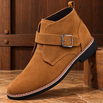 Casual Monk Strap Boots