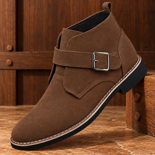 Casual Monk Strap Boots