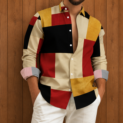 Button-Up Casual Shirt