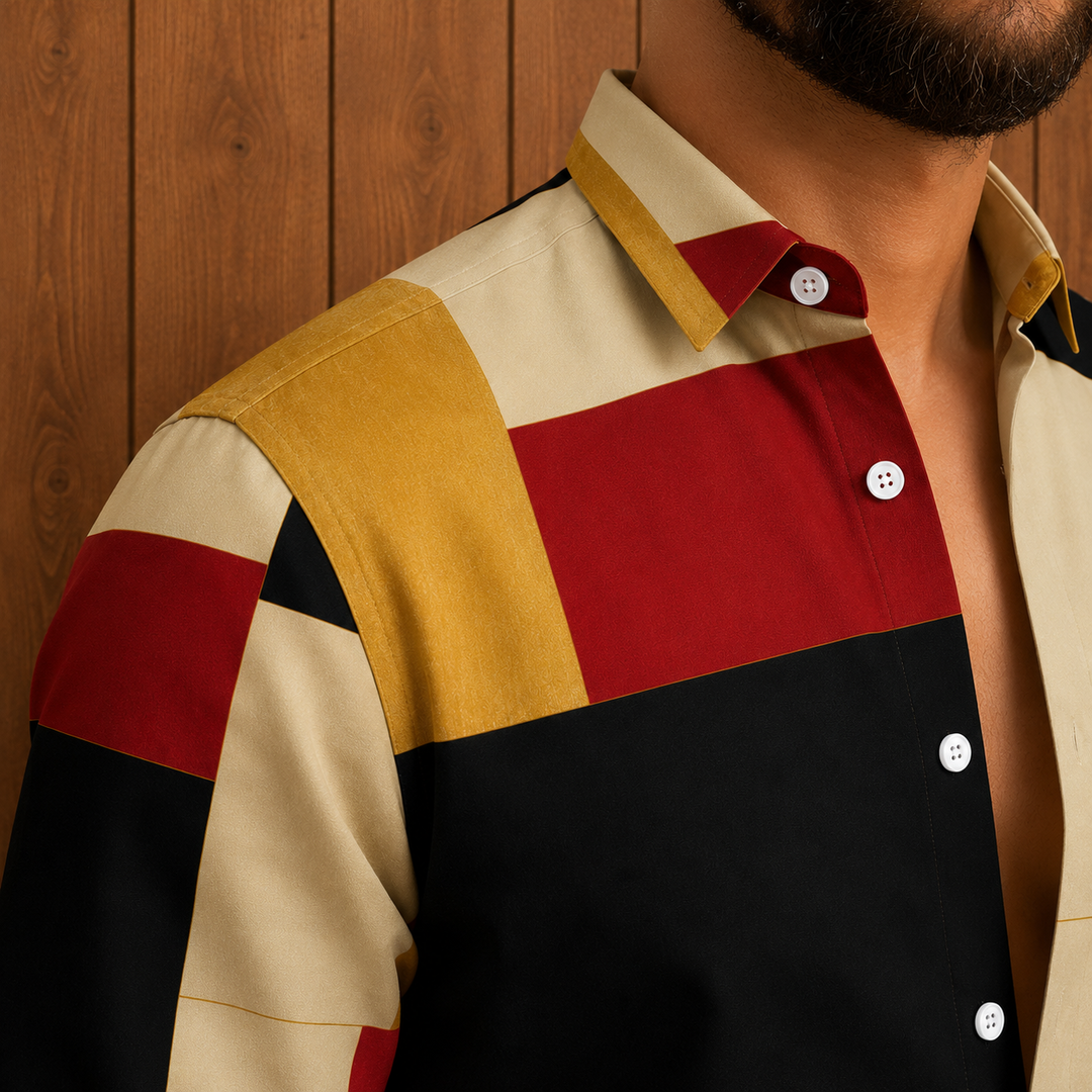 Button-Up Casual Shirt