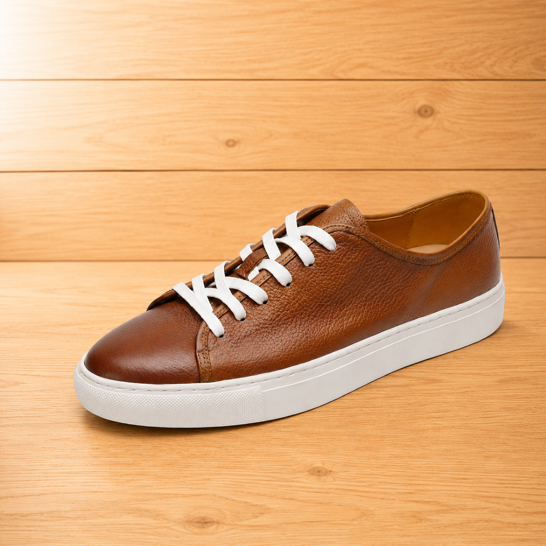 Breathable Leather Sneakers