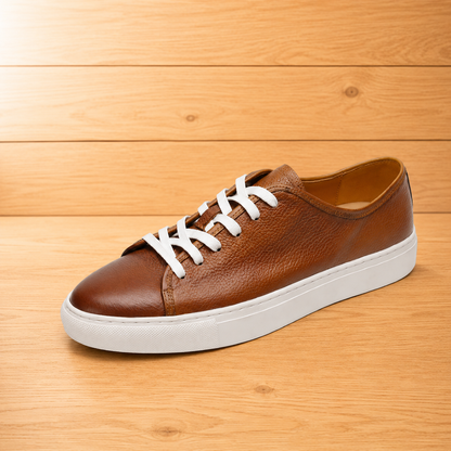 Breathable Leather Sneakers