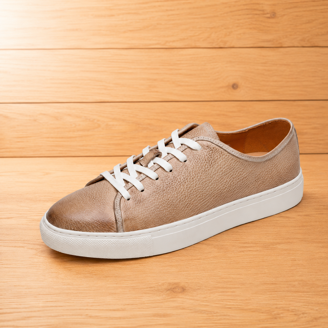 Breathable Leather Sneakers