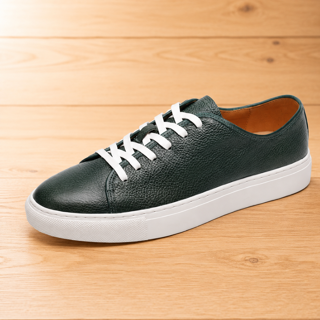 Breathable Leather Sneakers