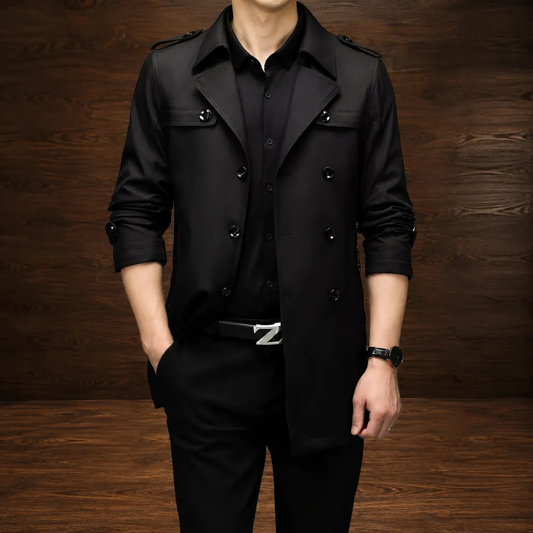 Classic Belted Trench Coat