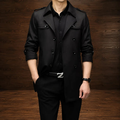 Classic Belted Trench Coat
