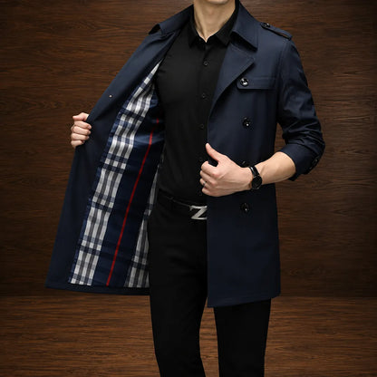 Classic Belted Trench Coat