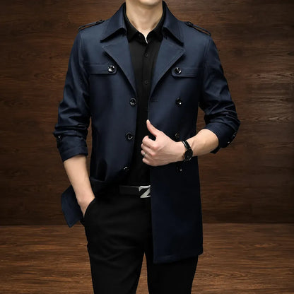 Classic Belted Trench Coat